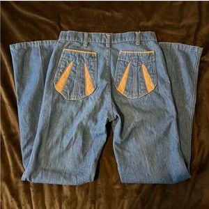 vintage 1970s orange tag corduroy levi’s